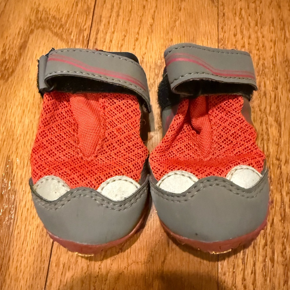 Ruffwear, Grip Trex Dog Shoes, Red Sumac, 1.75"